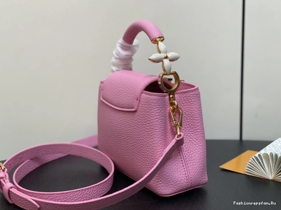 FS CHEAP CAPUCINES VUITTON MINI-21*14*8CM LOUIS 0716